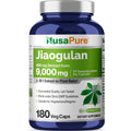 NusaPure Jiaogulan 20:1 Extract, 450 mg Equivalent to 9,000mg 180 Veggie Capsules (Vegetarian, Non-GMO, Vegan) Gynostemma Pentaphyllum
