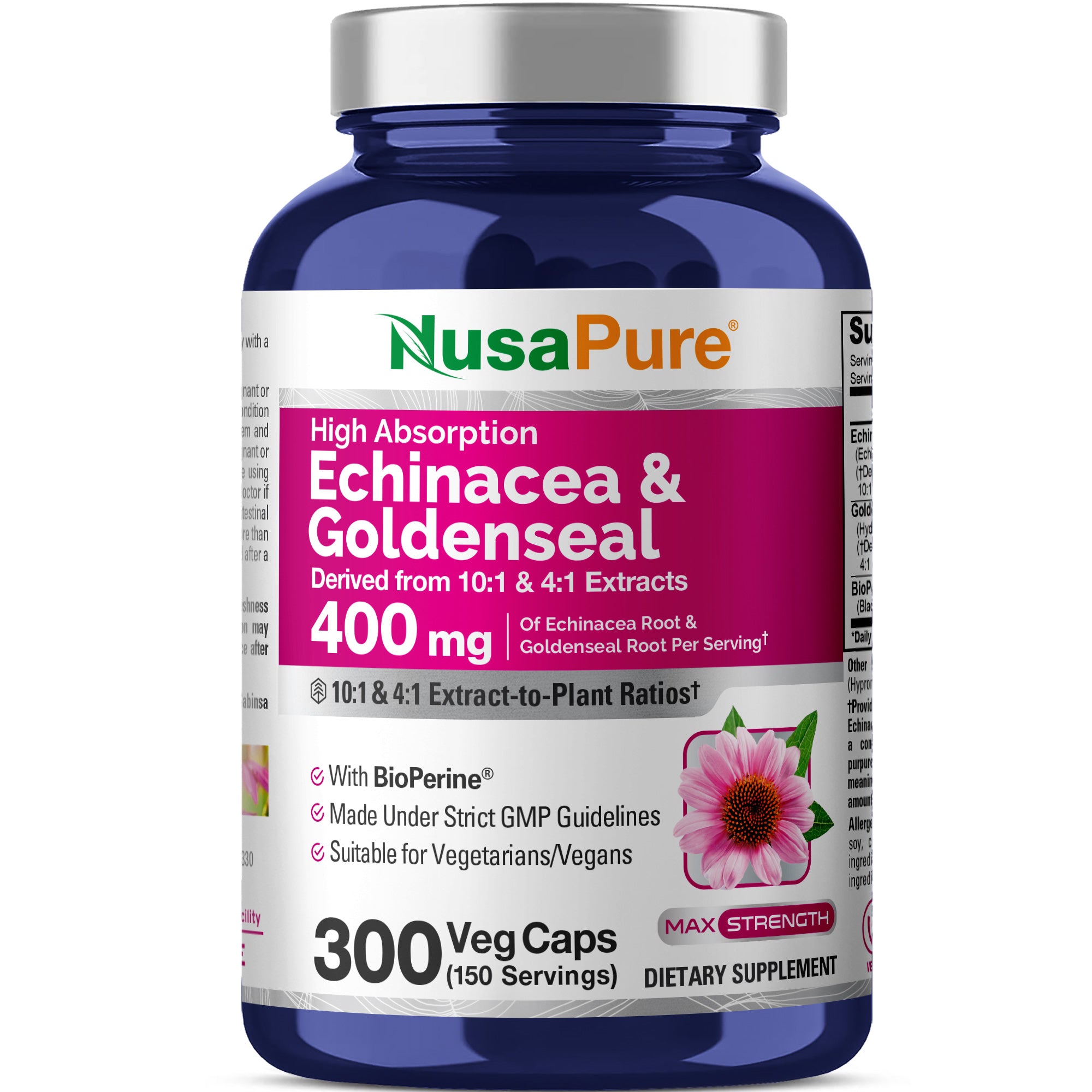 NusaPure Echinacea Goldenseal