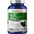 NusaPure Fo-Ti 30:1 Extract, 167 mg per Veg Caps, 200 Count, Non-GMO, Vegan, Bioperine
