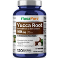 NusaPure Yucca Root 30:1 Extract, 100 mg 120 Veggie Capsules Yucca schidigera Non-GMO, Vegan